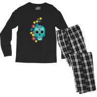 Fate And Prophecy Final Destination Halloween Skull Amelie Lens Men's Long Sleeve Pajama Set | Artistshot