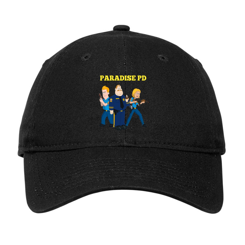 Paradise Pd Police Bullet Funny Essential 1 Adjustable Cap by StarActon | Artistshot