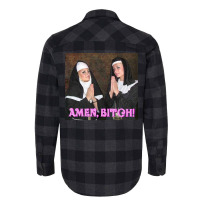 Paris Hilton And Nicole Richie Nuns Flannel Shirt | Artistshot