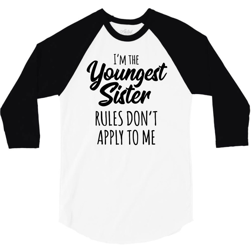 Youngest Sister 3/4 Sleeve Shirt | Artistshot