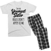 Youngest Sister Men's T-shirt Pajama Set | Artistshot