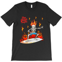 The Ghost Surfer T-shirt | Artistshot