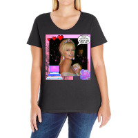 Paris Hilton Ba Ladies Curvy T-shirt | Artistshot