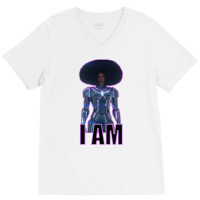 I Am   Lovecraft Country V-neck Tee | Artistshot