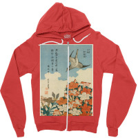 Japanese Art Hokusai Zipper Hoodie | Artistshot