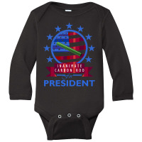 Trending Inanimate Carbon Rod For President Long Sleeve Baby Bodysuit | Artistshot