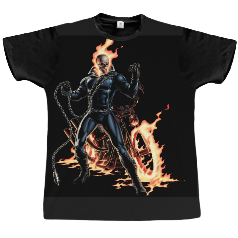 The Ghost Graphic T-shirt | Artistshot