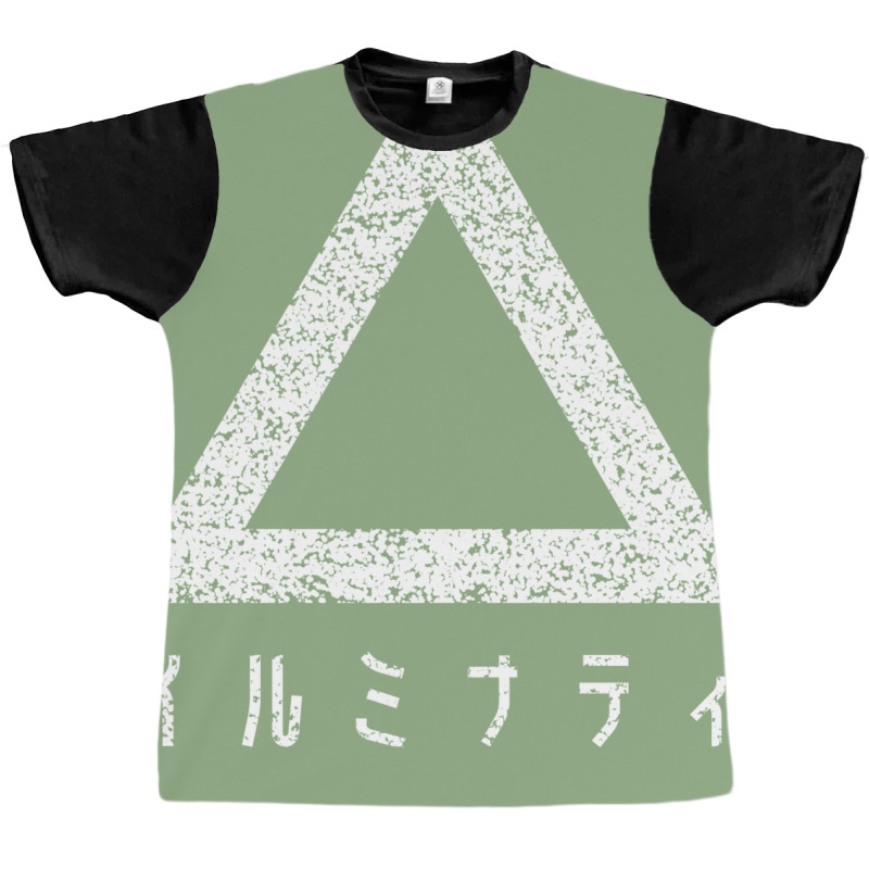 Japanese Illuminati (white) Graphic T-shirt | Artistshot