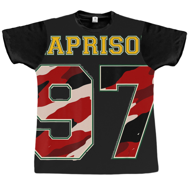 Hot Trend Kaprizov 97 Wild The Thrill Minnesota Pro Ice Hockey Graphic T-shirt | Artistshot