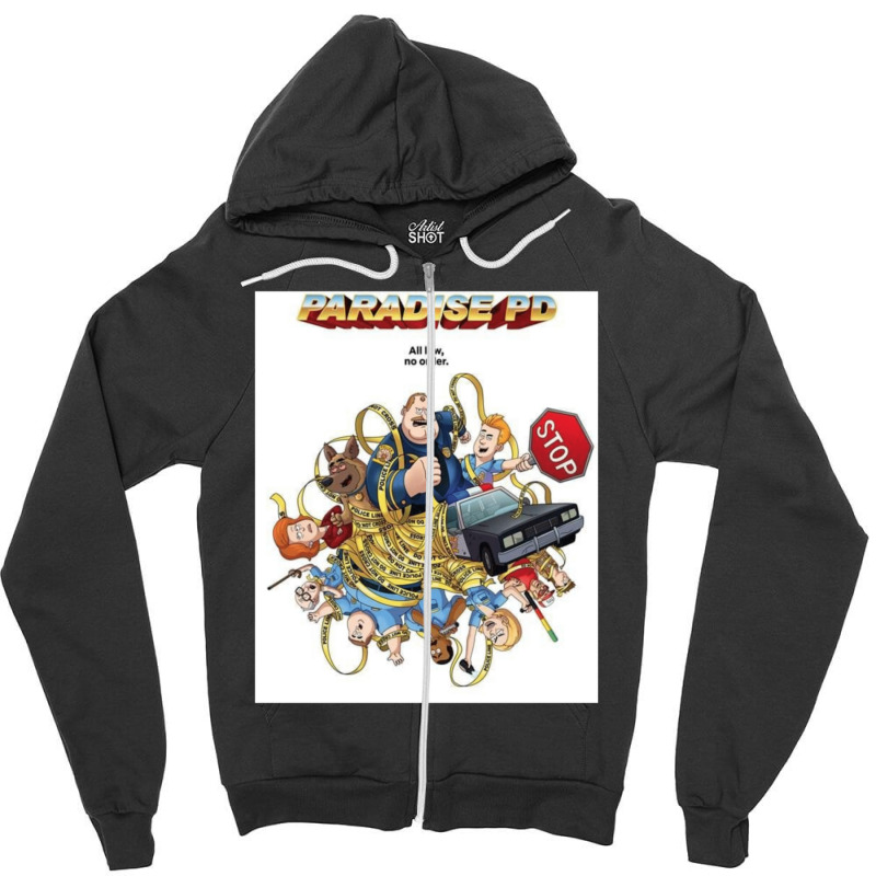 Paradise Pd Poster Zipper Hoodie by StarActon | Artistshot