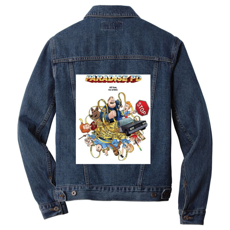 Paradise Pd Poster Men Denim Jacket by StarActon | Artistshot