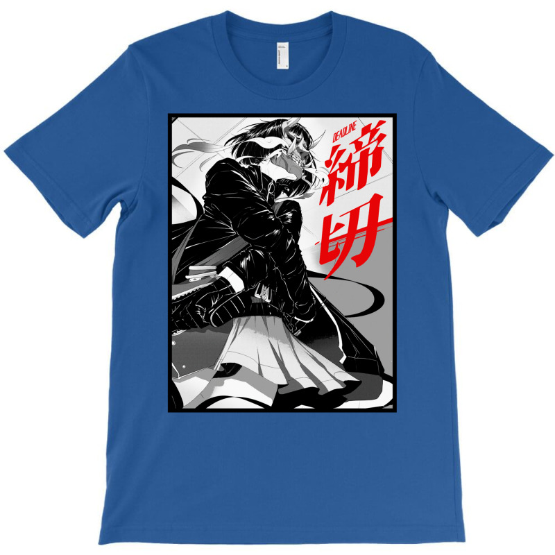 Japanese Cyberpunk Samurai Evil Mask Girl T-shirt | Artistshot