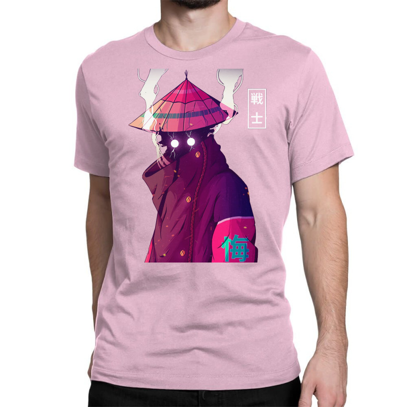 Japanese Cyberpunk Samurai Warrior Classic T-shirt by pernerdhiwary | Artistshot