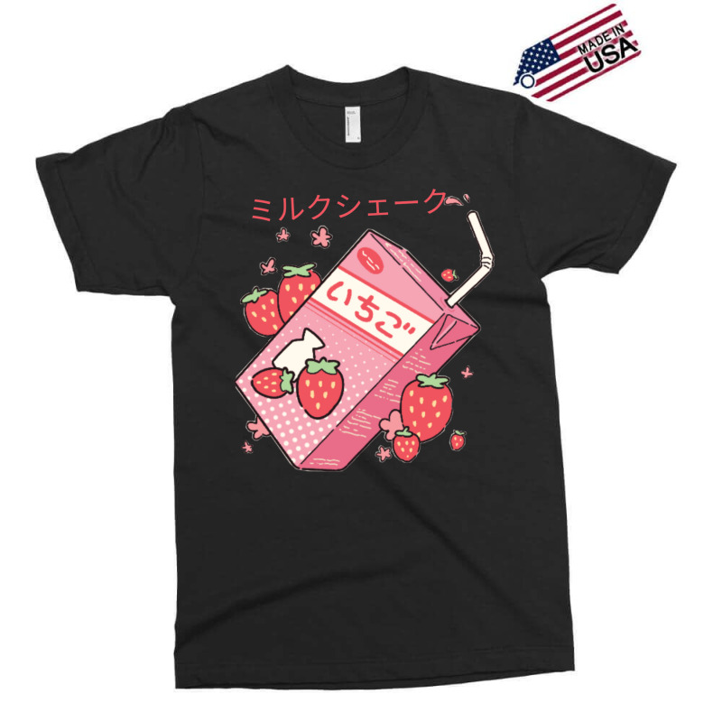 Japanese Kawaii Strawberry Milk Shake Essential Classic Exclusive T-shirt | Artistshot