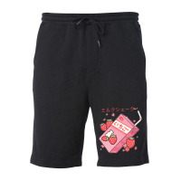 Japanese Kawaii Strawberry Milk Shake Essential Classic Fleece Short | Artistshot