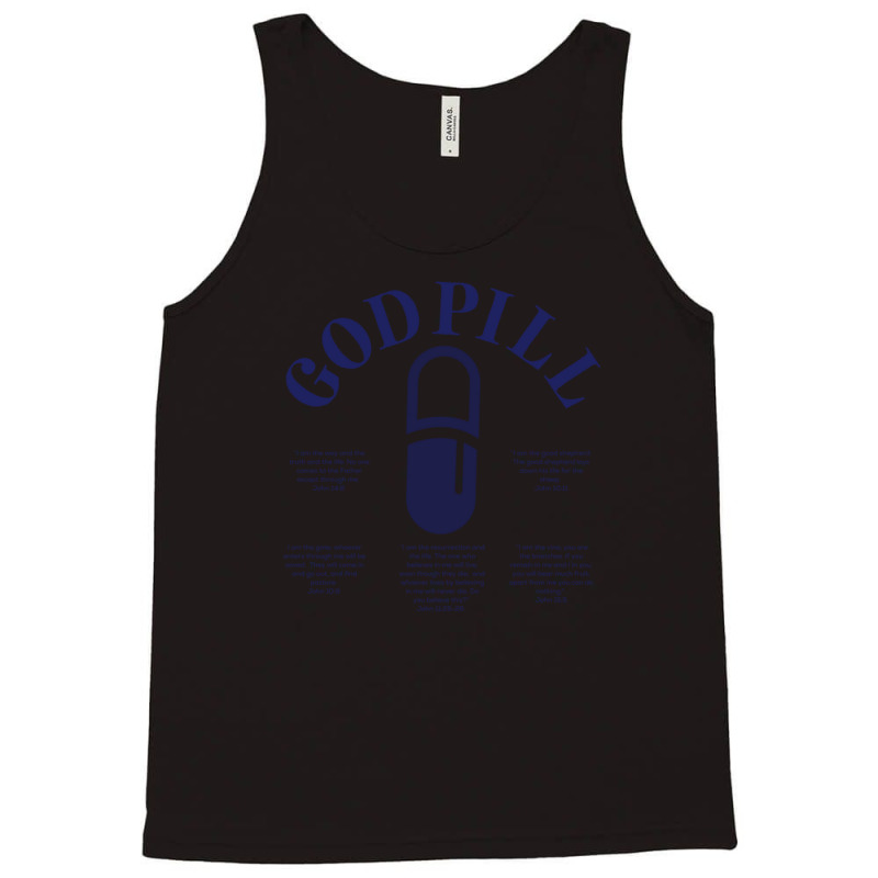 The God Pill Take It Tank Top | Artistshot