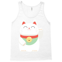 Japanese Maneki Neko Lucky Cat Tank Top | Artistshot