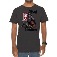 Japanese Ninja Geisha Samurai Girl Vintage T-shirt | Artistshot