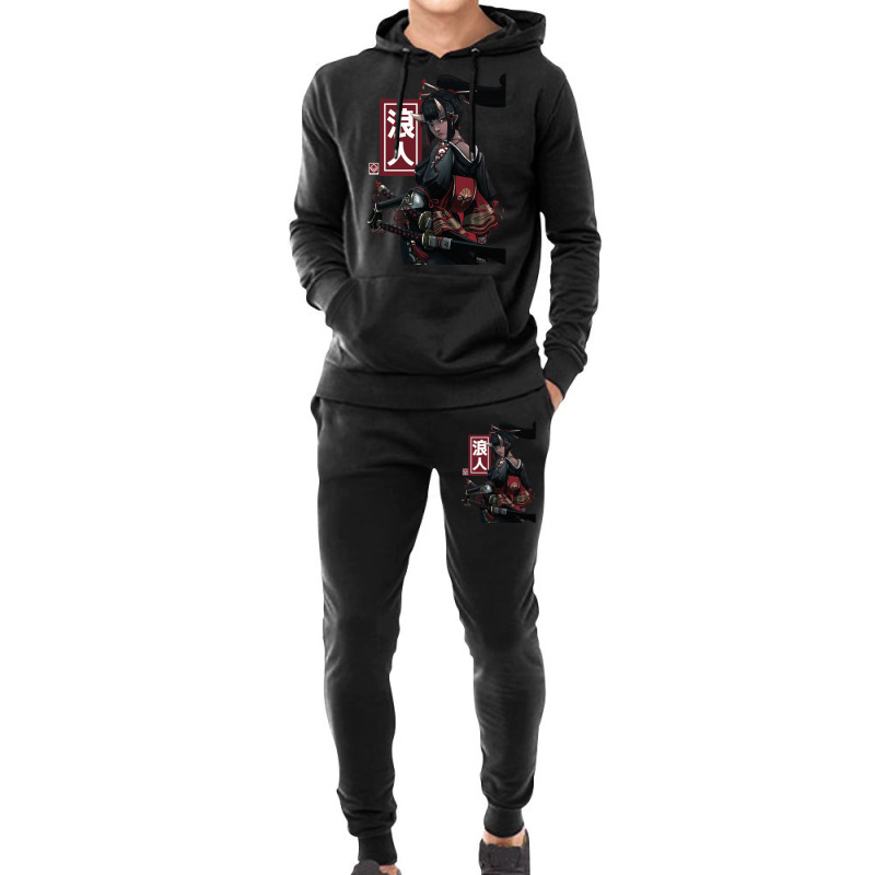 Japanese Ninja Geisha Samurai Girl Hoodie & Jogger Set | Artistshot