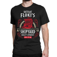 Trending Kattegat Floki's Shipyard Vikings & Norse Mythology Classic T-shirt | Artistshot