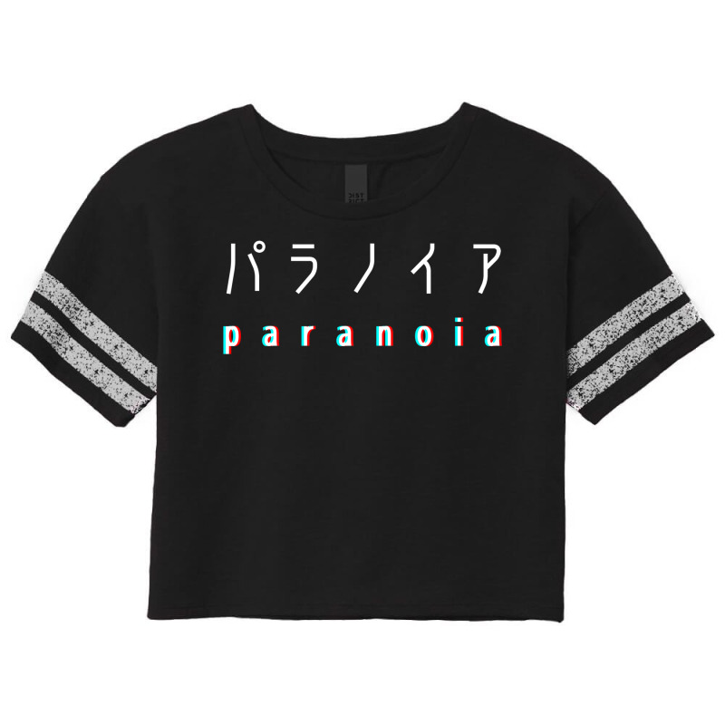 Japanese Paranoia Scorecard Crop Tee by donatousets | Artistshot