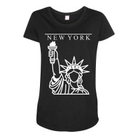 Liberty New York City Maternity Scoop Neck T-shirt | Artistshot