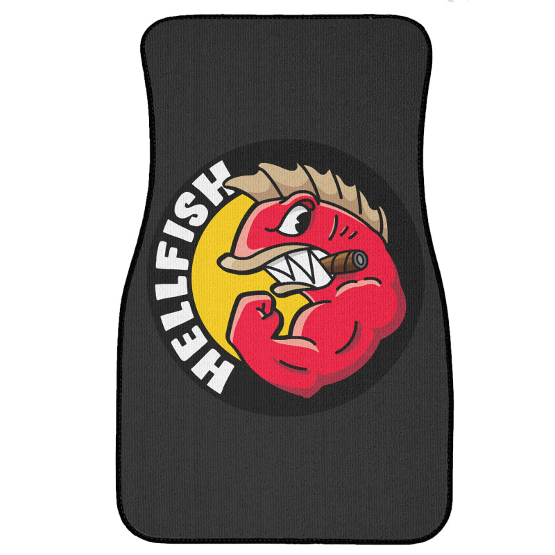 Trending Hellfish - Pocket Front Car Mat | Artistshot