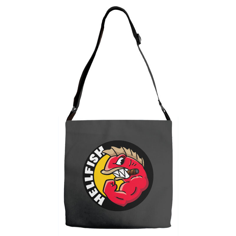 Trending Hellfish - Pocket Adjustable Strap Totes | Artistshot