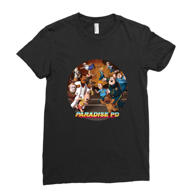 Paradise Pd War 1 Ladies Fitted T-Shirt by StarActon | Artistshot