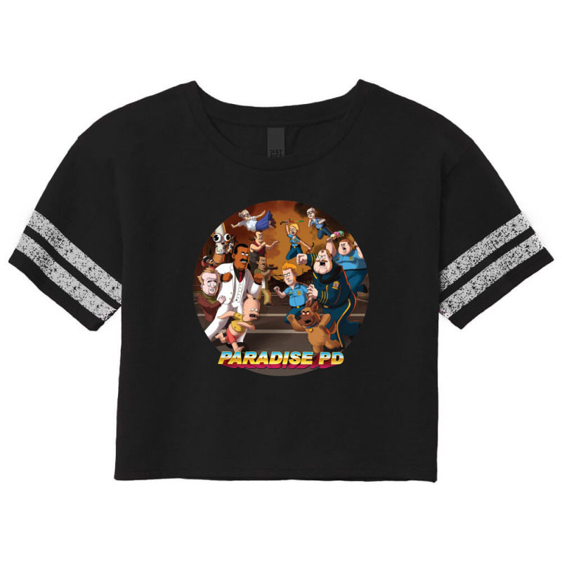 Paradise Pd War 1 Scorecard Crop Tee by StarActon | Artistshot