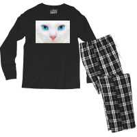 Kitty Cat Merchandise Poster Summer Men's Long Sleeve Pajama Set | Artistshot