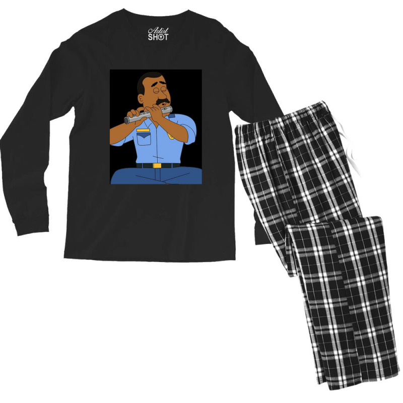 Paradise Pd Who Needs Criminals 11 Men's Long Sleeve Pajama Set by StarActon | Artistshot