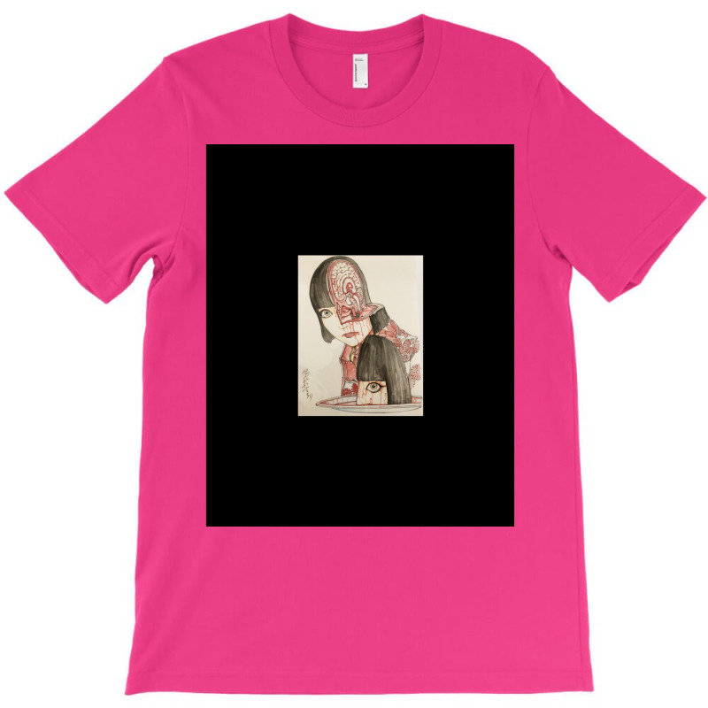 Japanese Student Head Cut Cake   Shintaro Kago   Japanese Horror Aesth T-shirt | Artistshot