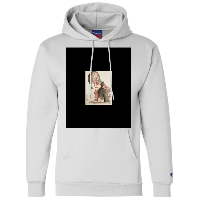 Japanese Student Head Cut Cake   Shintaro Kago   Japanese Horror Aesth Champion Hoodie | Artistshot