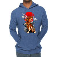 Japanese Tiger Lightweight Hoodie | Artistshot