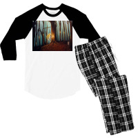 Mannaz Poster Aesthetic Men's 3/4 Sleeve Pajama Set | Artistshot