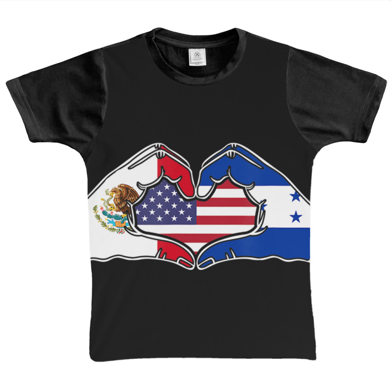 Hot Trend Heart Hands Mexico, Honduras And The Usa. Graphic Youth T-shirt by Sierra Dennis | Artistshot