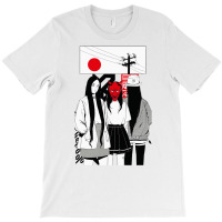 Japanese Urban Vaporwave Style Samurai Girls T-shirt | Artistshot