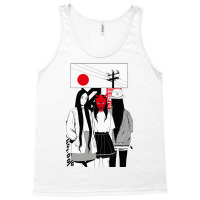 Japanese Urban Vaporwave Style Samurai Girls Tank Top | Artistshot