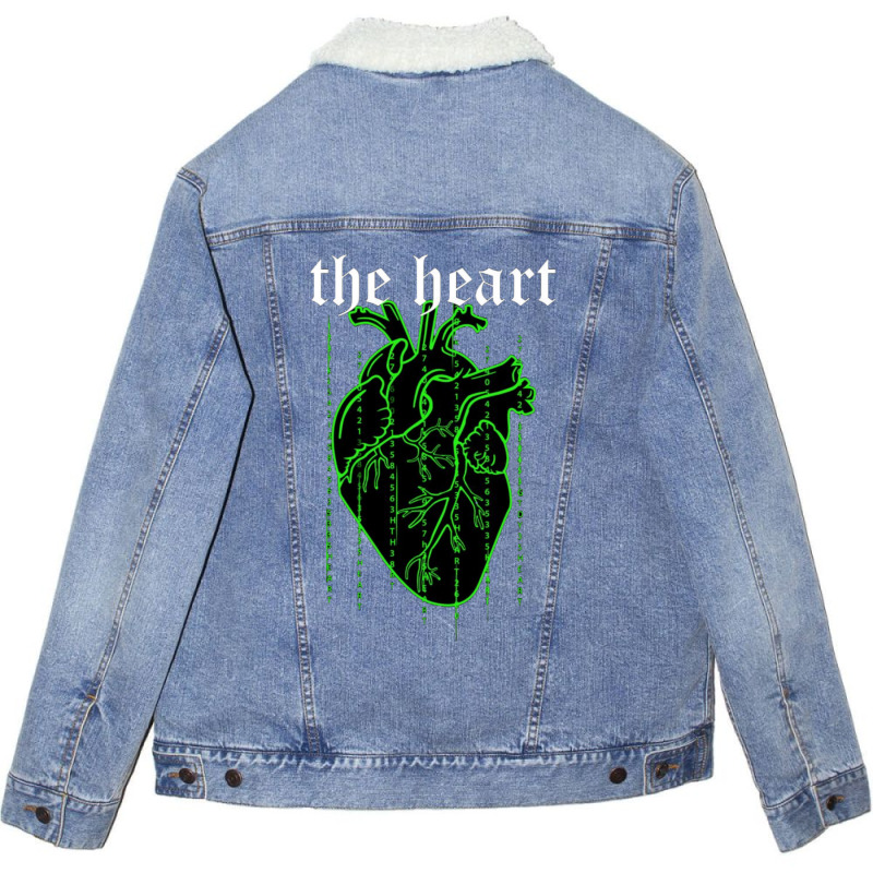 The Heart Wants What It Wants Unisex Sherpa-lined Denim Jacket | Artistshot