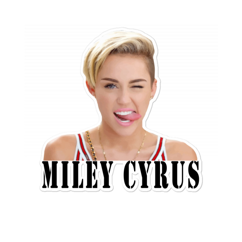 Miley Cyrus 3 Vector 8 Sticker | Artistshot