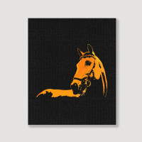 Trending Horse Silhouette Horse Illustration Colorful Portrait Canvas Print | Artistshot