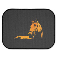 Trending Horse Silhouette Horse Illustration Colorful Rear Car Mat | Artistshot