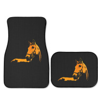 Trending Horse Silhouette Horse Illustration Colorful Full Set Car Mats | Artistshot