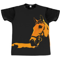 Trending Horse Silhouette Horse Illustration Colorful Graphic T-shirt | Artistshot