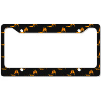 Trending Horse Silhouette Horse Illustration Colorful License Plate Frame | Artistshot