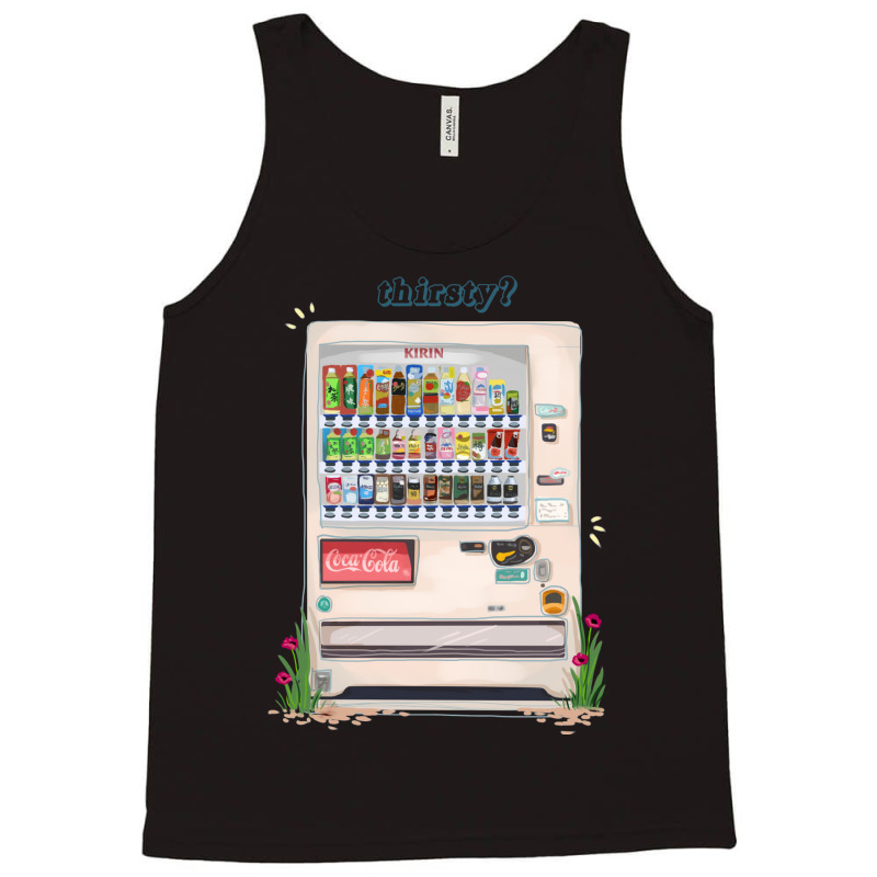 Japanese Vending Machine   Thirsty Tank Top | Artistshot