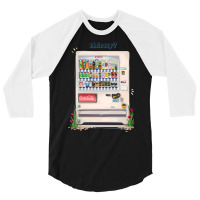 Japanese Vending Machine   Thirsty 3/4 Sleeve Shirt | Artistshot