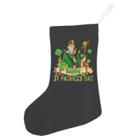 Happy St Patricks Day With St Patricks Holiday Stocking | Artistshot