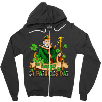 Happy St Patricks Day With St Patricks Zipper Hoodie | Artistshot